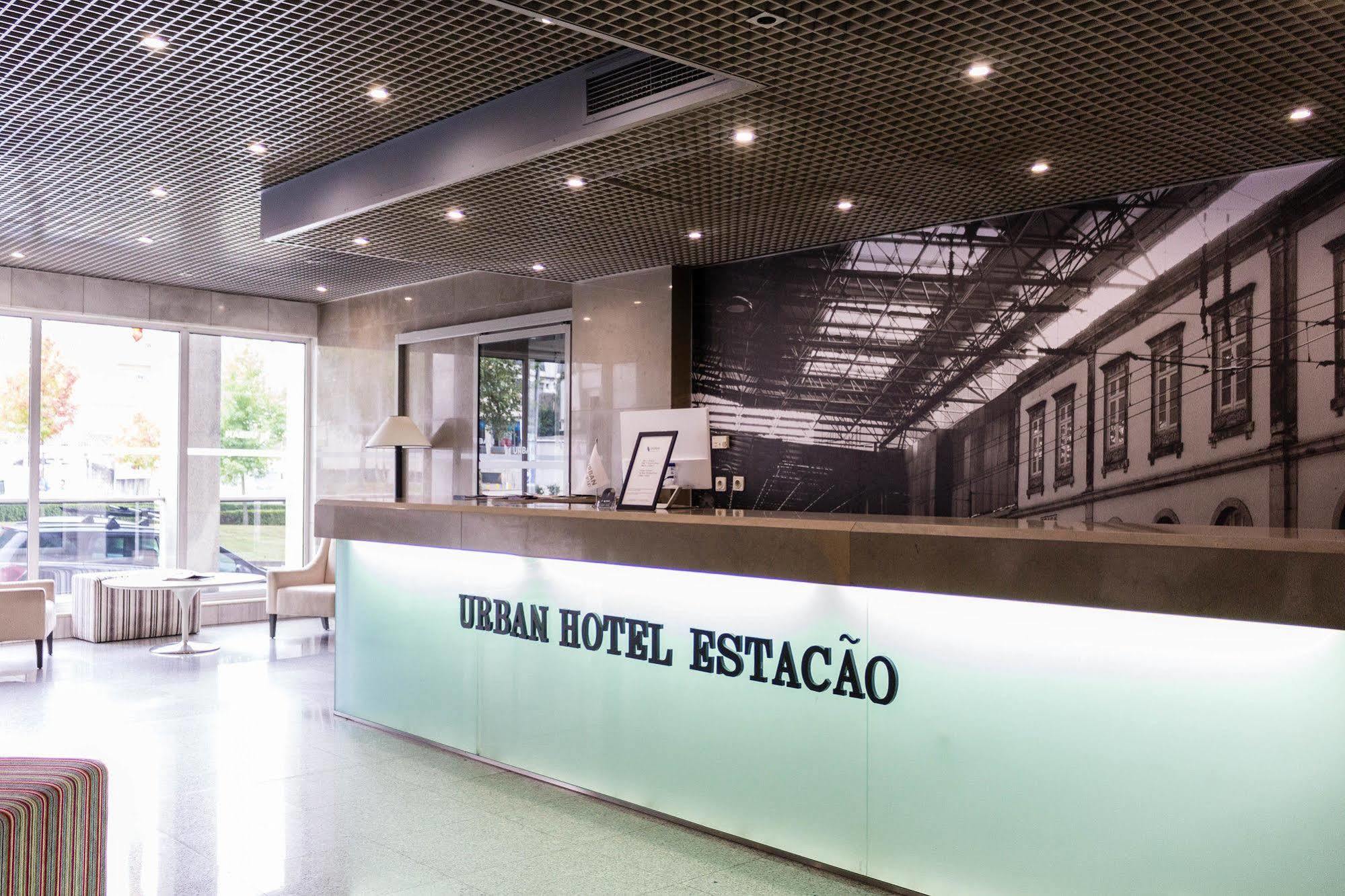 Urban Hotel Estacao Braga Exteriör bild