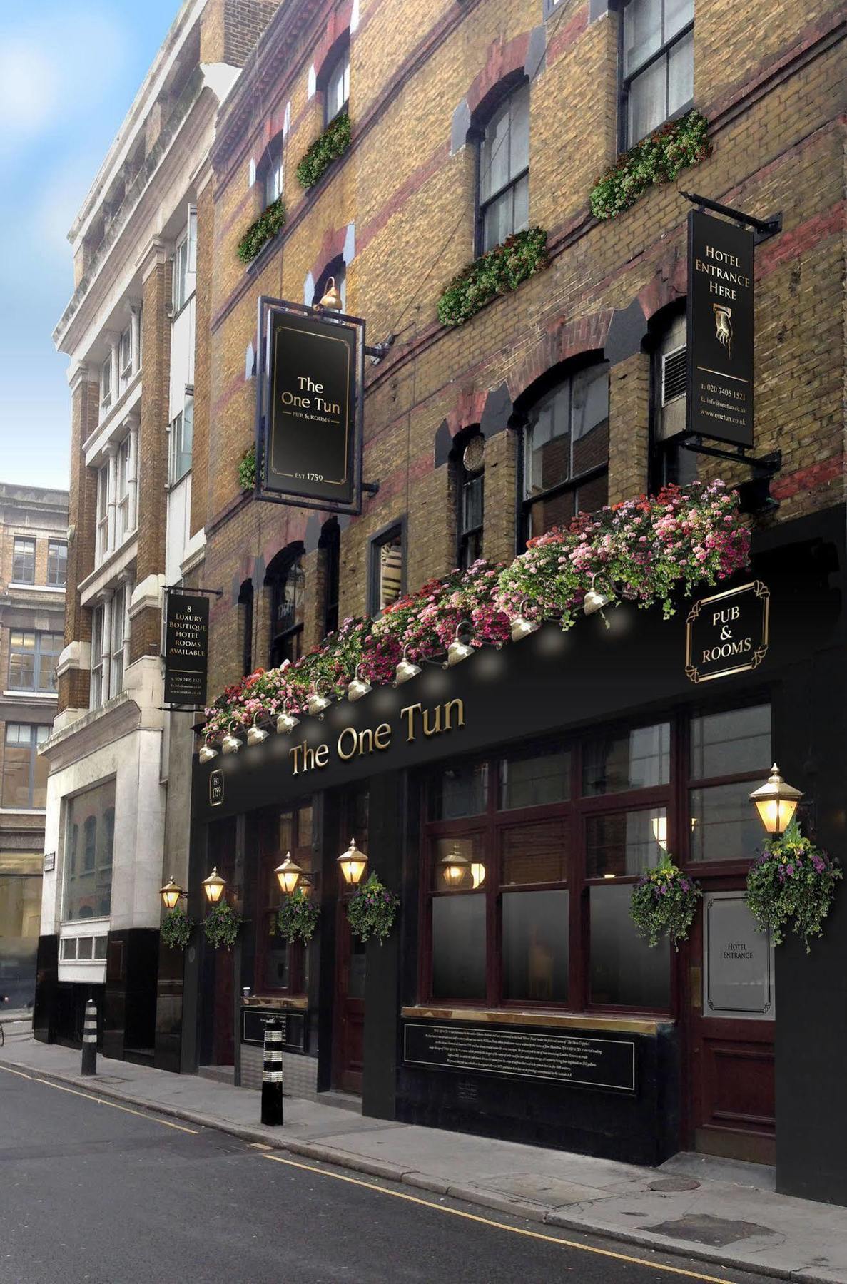 The One Tun Pub & Rooms London Exteriör bild