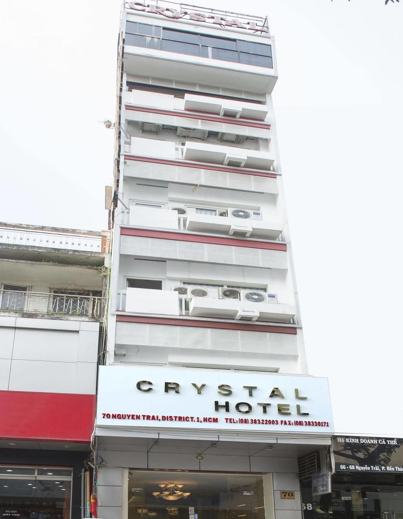 Saigon Crystal Hotel Ho Chi Minh-staden Exteriör bild