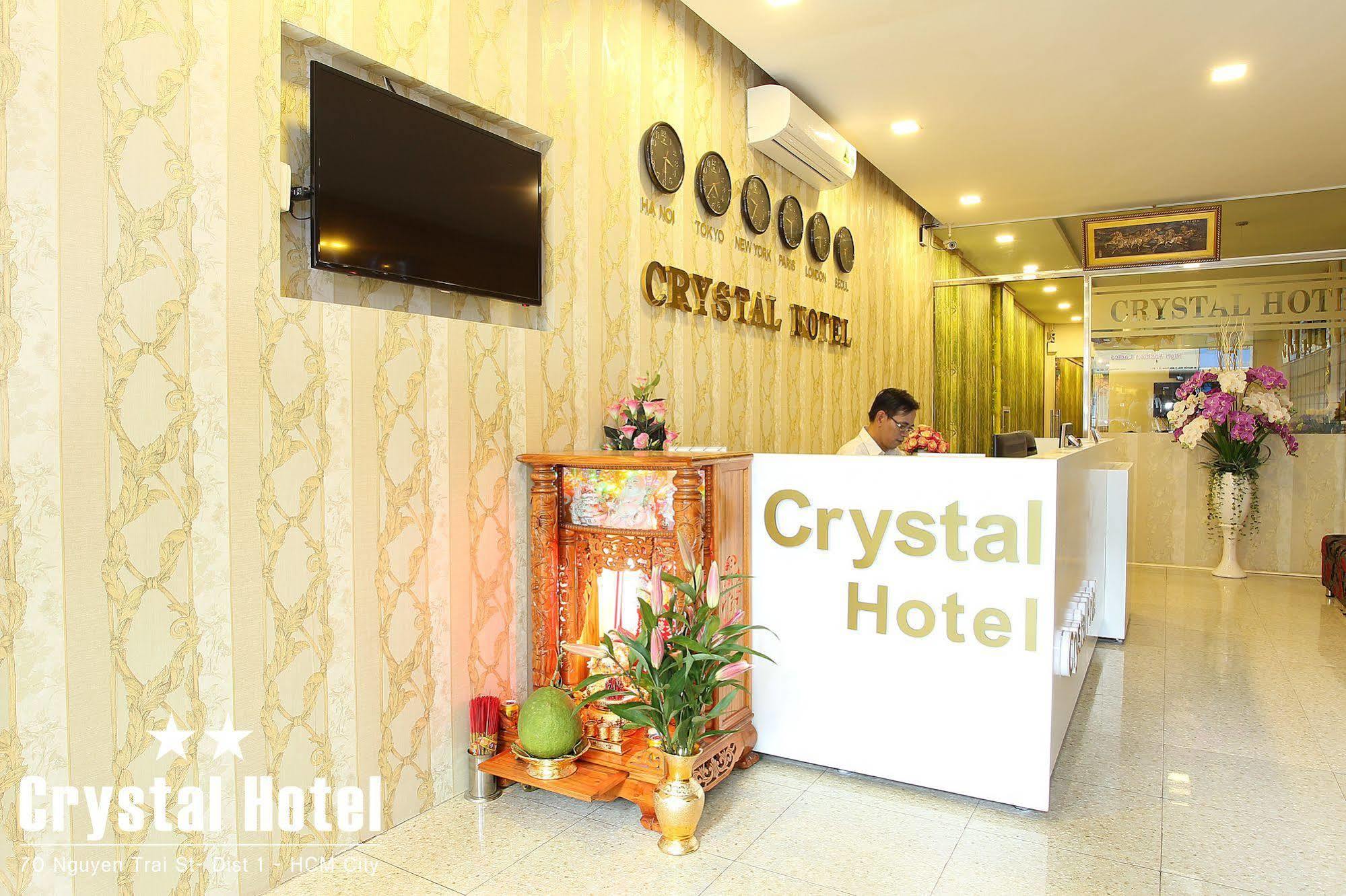 Saigon Crystal Hotel Ho Chi Minh-staden Exteriör bild