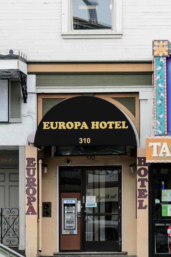 Europa Hotel San Francisco Exteriör bild