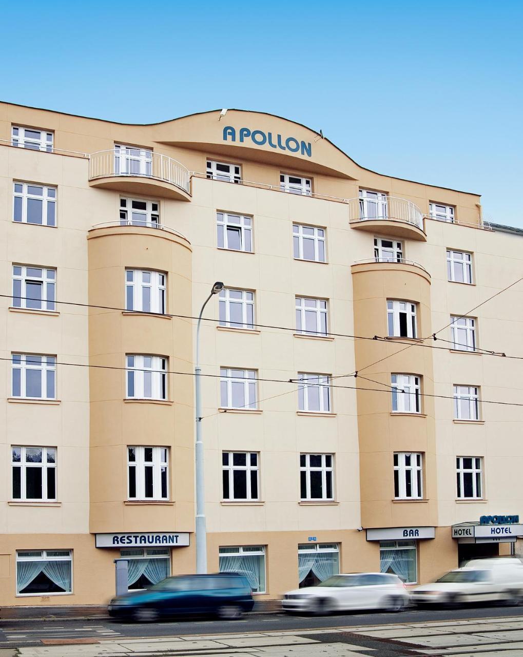 My Hotel Apollon Prag Exteriör bild