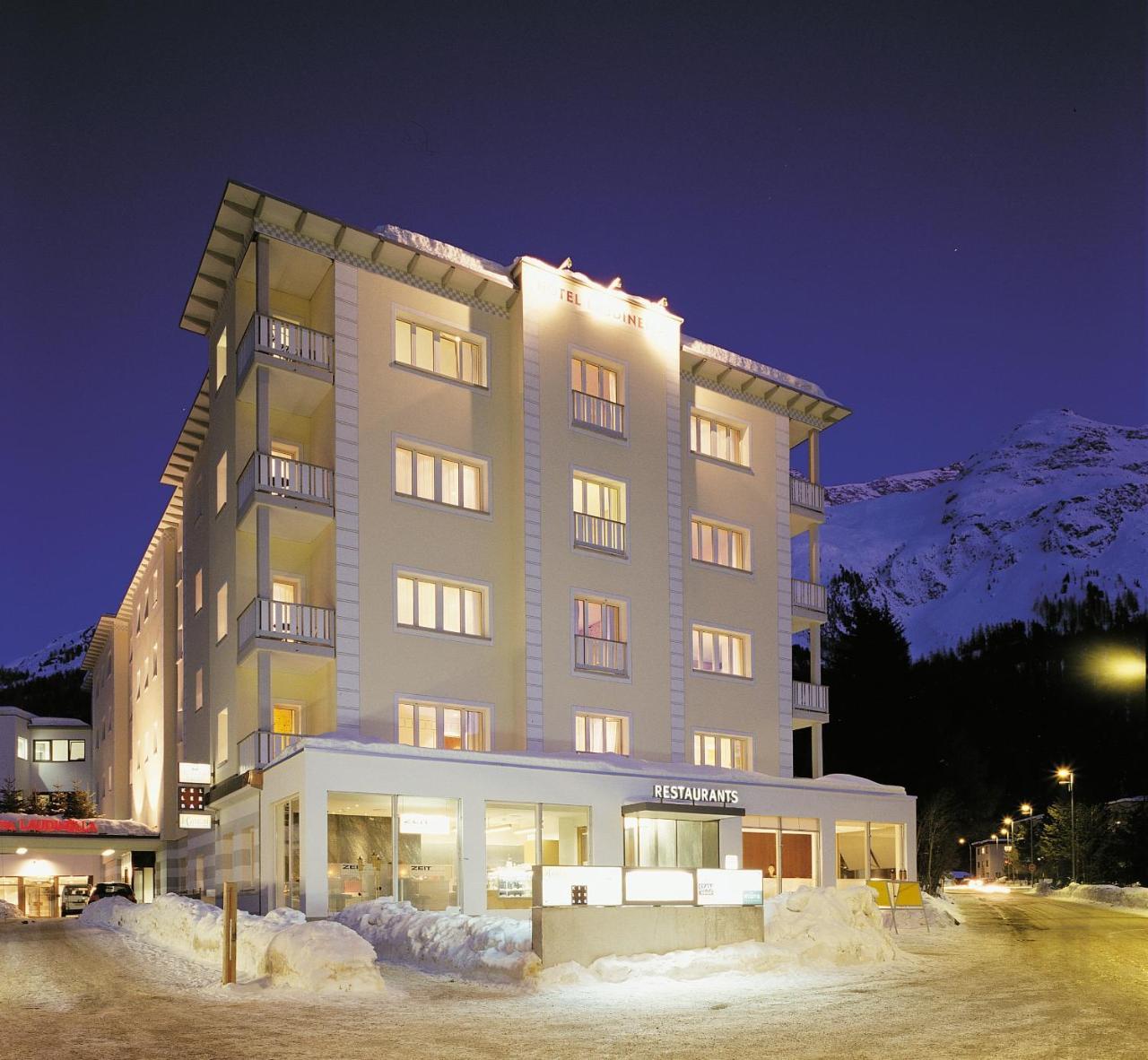 Hotel Laudinella St. Moritz Exteriör bild