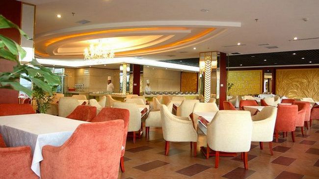Wan Xing Long Hotel Ordos Restaurang bild