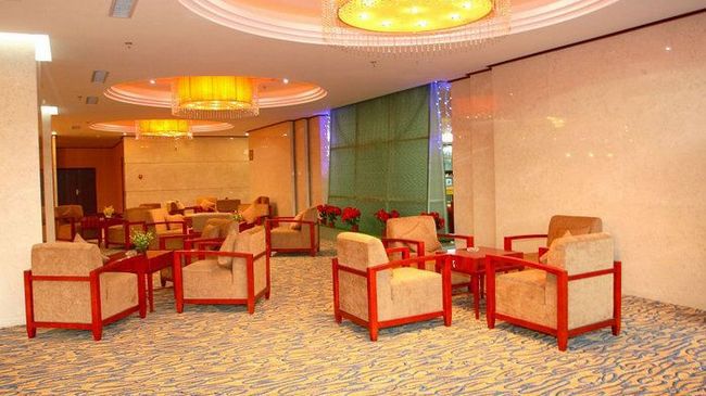 Wan Xing Long Hotel Ordos Restaurang bild