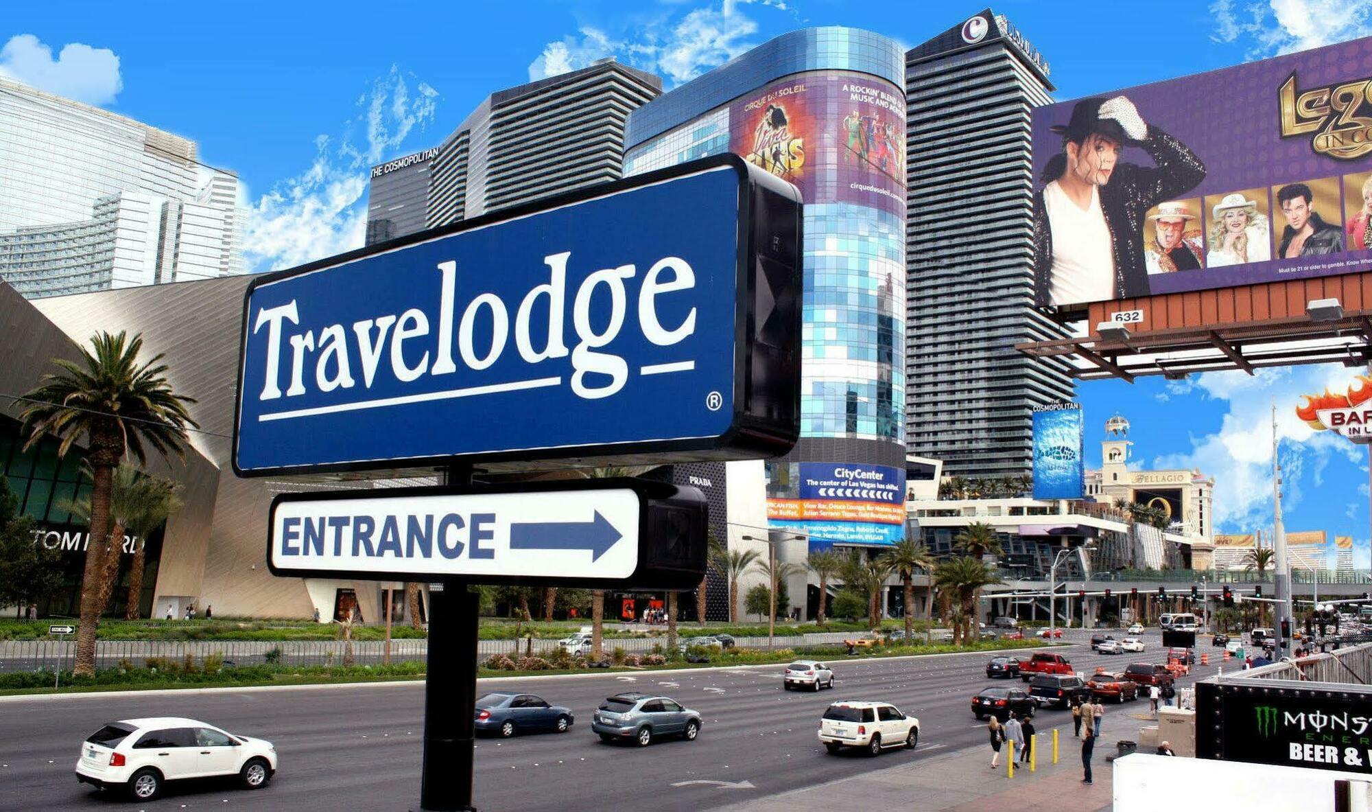 Travelodge By Wyndham Las Vegas Center Strip Exteriör bild