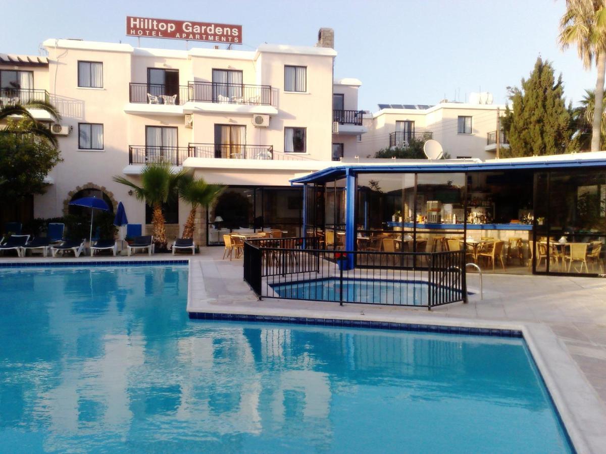 Hilltop Gardens Hotel Apartments Paphos Exteriör bild