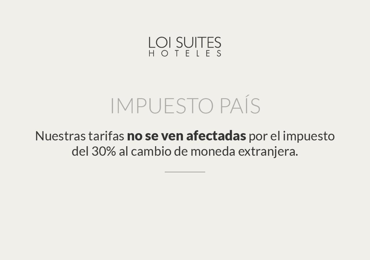 Loi Suites Recoleta Hotel Buenos Aires Exteriör bild