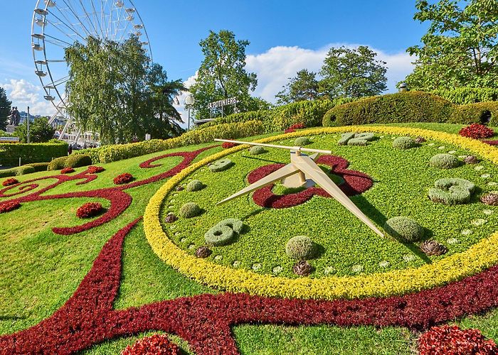 Flower Clock Geneva clocks! Exploring the swish Swiss city that's the world's ... photo