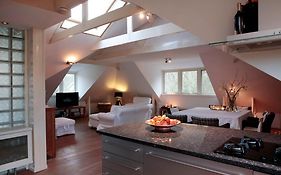 Loft Aan Zee Schoorl Penthouse Bed and Breakfast Room photo