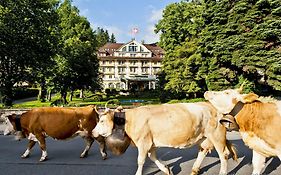 Le Grand Bellevue Hotell Gstaad Exterior photo