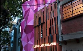 Hostal La Buena Vida Vandrarhem Mexico City Exterior photo