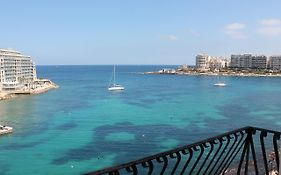 Spinola Bay Top Floor Seafront 3 Bedroom Apartment With Panoramic Sea Views - By Getawaysmalta St. Julian's Exterior photo