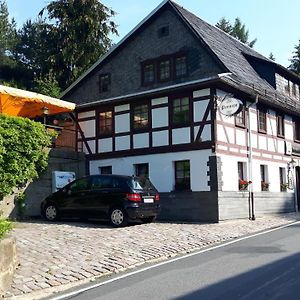 Meschkes Gasthaus Pension Hotell Hohnstein Exterior photo