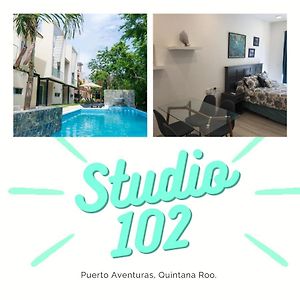 Studio 102 Puerto Aventuras Private Complex With Swimming Pool Lägenhet Exterior photo