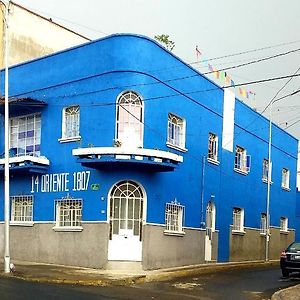 Hostal Azul Puebla Barrio El Alto Hotell Exterior photo