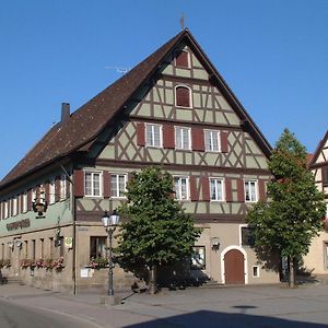 Gasthof Zum Baeren Hotell Buhlertann Exterior photo