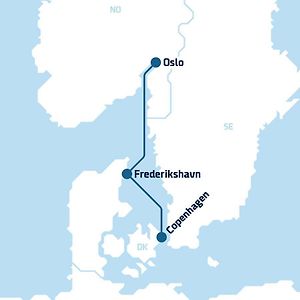 Dfds Ferry - Copenhagen To Oslo Hotell Exterior photo
