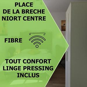 Le Sirocco Centre La Breche Wifi Linge De Pressing Lägenhet Niort Exterior photo