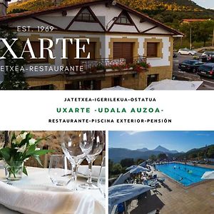 Uxarte -Alojamiento, Restaurante Y Piscinas Hotell Arrasate/Mondragon Exterior photo