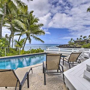 Ocean-View Kailua-Kona Escape With Private Pool! Villa Exterior photo