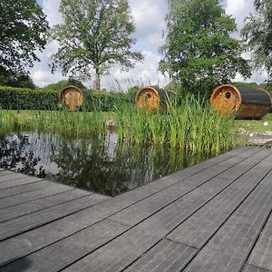 Gemuetliches Schlaffass Am Schwimmteich Mit Heizung Lägenhet Burg  Exterior photo