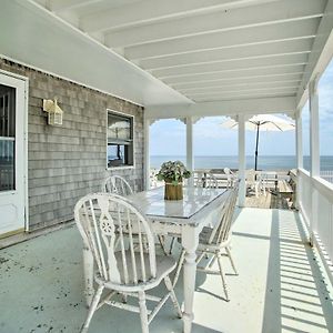 Oceanfront Getaway With 2 Decks And Beach Access! Villa Marshfield Exterior photo