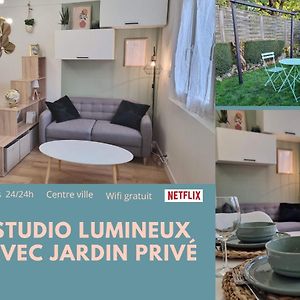 Studio Parking Jardin Netflix Clim Lägenhet Linas Exterior photo