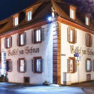 Gasthof Zum Schwan Hotell Sommerach Exterior photo