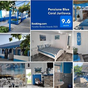 Pensiune Blue Coral Jurilovca Hotell Exterior photo