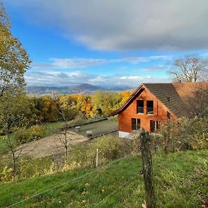 Wunderschoenes Gaestehaus Mit Grandioser Aussicht Lägenhet Gempen Exterior photo