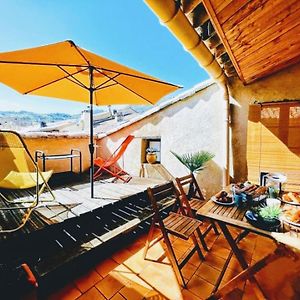 La Terrasse D'Olea, Au Coeur Du Village Buis-les-Baronnies Exterior photo