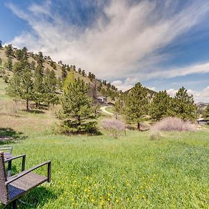 Peaceful Mountain Retreat With View, Near Boulder! Lägenhet Exterior photo
