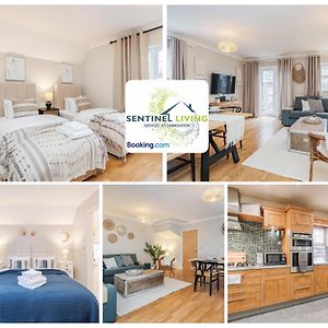 Pet Friendly Spacious Townhouse By Sentinel Living Short Lets & Serviced Accommodation Windsor Ascot Maidenhead With Free Parking Winkfield Exterior photo