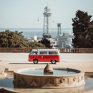 Retro Vw Kombi T2 Campervan Lägenhet L'Hospitalet de Llobregat Exterior photo