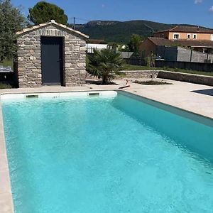 Studio Aux Portes Des Cevennes Avec Piscine Lägenhet Moulès-et-Baucels Exterior photo