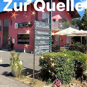 Pension Zur Quelle Hotell Deudesfeld Exterior photo