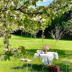 Charming Romantic Tower In Chateau Estate Villa Ocquerre Exterior photo