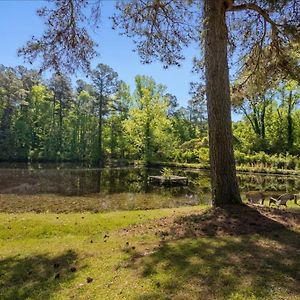 5Br Woodland Retreat On 7 Acres With A Pond Villa North Augusta Exterior photo