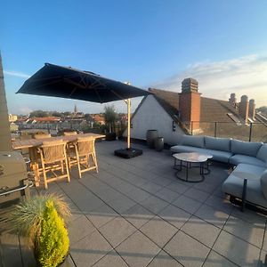 Penthouse With Awesome Terrace And Free Parking Lägenhet Kortrijk Exterior photo