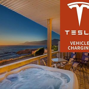 Stunning Oceanview Shelter Cove! By Oceanviewhottubs Oceanfront! Tesla Ev Station Lägenhet Exterior photo