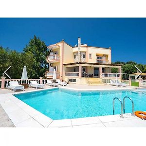 Villa Roula With Private Pool Marathos Exterior photo