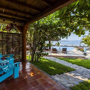 Casa Manzanillo - Bay Room - Ocean Front Room At Exceptional Beach Front Location Troncones Exterior photo