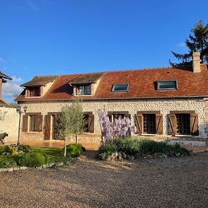 Grande Maison En Bord De Seine Villa Muids Exterior photo