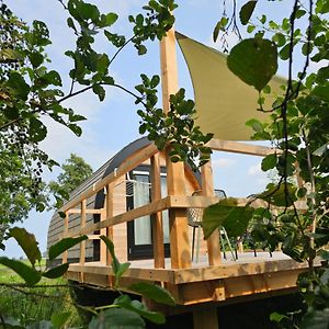 Tiny House De Skierroek Hotell Westergeest Exterior photo