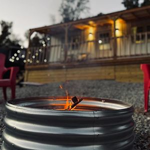 Cozy Cabin With Lake View And Hottub Villa Cannonsburg Exterior photo