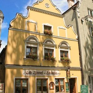 Restaurant-Cafe-Pension Himmel Hotell Landshut Exterior photo