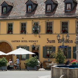 Gasthof Zum Weissen Lamm Hotell Sommerach Exterior photo