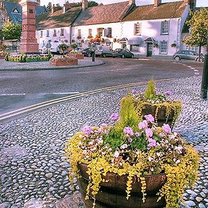 The Castle Inn Usk Exterior photo