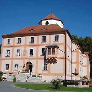 Hotel Garni Schloss Schonberg Bad Brambach Exterior photo